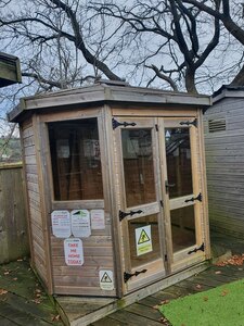 8 X 6 Belvoir Summerhouse Ex-Display