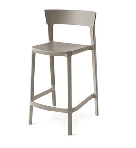 Calligaris Skin Counter Stool CS1843 Matte White Ex-Display