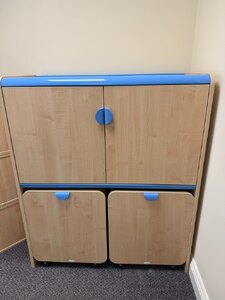 Trudy-Primary Static Cupboard & Teacher Docking Station | Brand New Ex-Display