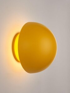 John Lewis Mushroom Rechargeable Dimmable Wall Light, Yellow Ex-Display