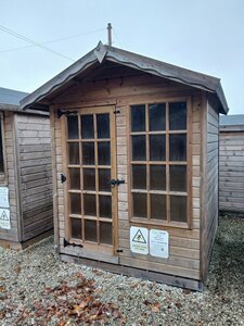 6 X 6 Georgian Budget Summerhouse (Ex-Display)