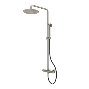 Ex-Display Tavistock Cohort Dual Function Bar Valve Shower System, Stainless Steel