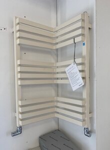 Bauhaus Easy 1096x500mm Towel Rail Soft White