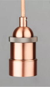John Lewis Baldwin Pendant Cord Copper, Ex-Display Model