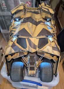 Hot Toys Batman TDKR Tumbler Camo Version MMS184 Boxed Ex-Display