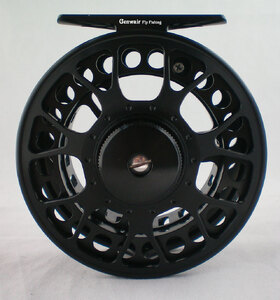 Genwair Gunsmoke Ex-Display Fly Reel, Left Hand Wind, Line Weight 3/4