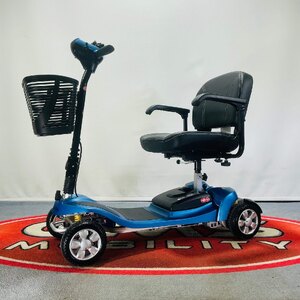 Ex-Display 2025 Li-Tech Neon 15 Lightweight Portable Mobility Scooter - Blue