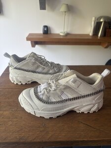 Brand New Ex-Display Burberry Arthur Chunky White Trainers UK Size 5