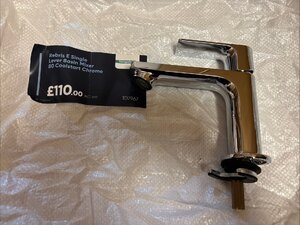 Hansgrohe Rebris E Single Lever Basin Mixer 80 Coolstart Chrome - Ex-Display