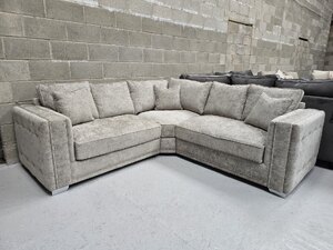 Monaco - 2c2 Corner Sofa | High Back | Truffle | Upgraded Seating