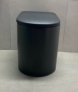 Ex-Display Flaminia Astra Back to Wall Toilet Pan and Soft Close Seat in Carbon Matt Black