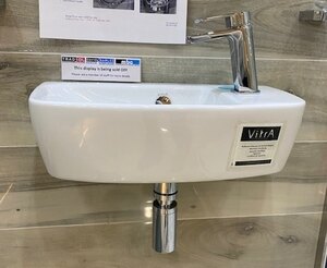 Vitra Ex-Display Compact Basin With Tap And Waste
