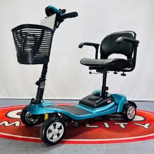 Ex-Demo 2025 Li-Tech Air Lightweight 4mph Portable Boot Mobility Scooter Buggy