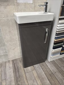 Tavistock 450mm Bathroom Vanity Unit with Basin and Tap - Ex-Display