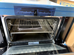 Ex-Display Wolf Steam Oven 30cm ICBCSO30TE/S/TH Stainless Steel Integrated