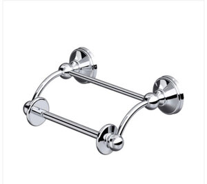 Ex-Display Perrin & Rowe Georgian Toilet Roll Holder, Chrome, Wall Mounted