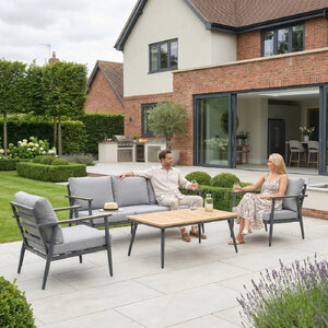 Ex-Demo Candour Palermo 3-Seater Sofa & Armchair Garden Furniture Outdoor Set