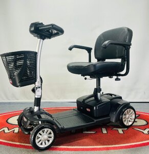 Ex-Demo LiTech Spectrum Lightweight Portable 4mph Mobility Scooter Buggy (Black)
