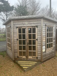 8x8 Corner Pent Summerhouse Ex-Display