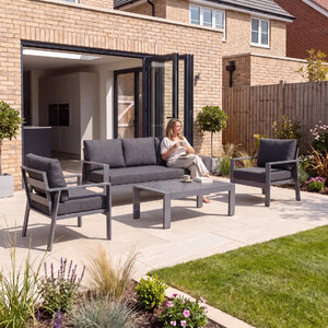 Ex-Demo Candour Verona 3-Seater Sofa & Armchair Outdoor Set