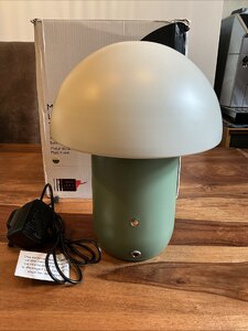 John Lewis Mushroom Touch Lamp Portable Dimmable Ex-Display