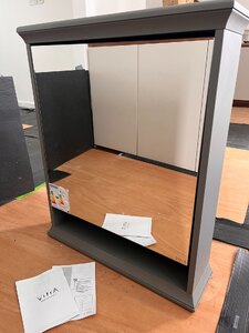 VitrA Valarte 650mm LED Mirror Cabinet Ex-Display