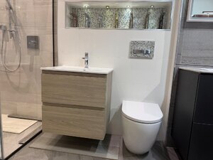Roca Joy Ex-Display Vanity Unit, Basin, Tap and Des Wall Hung WC
