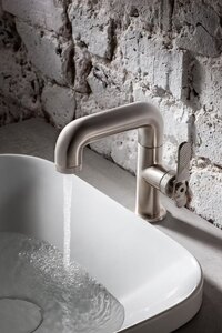 Ex-Display Crosswater UB110DNL Union Basin Tap Brushed Nickel