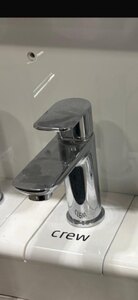 Ex-Display Bathroom Tap Chrome Finish Deck Mounted Single Lever