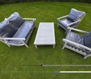 Belgrave Ex-Display Garden Sofa Set with Table