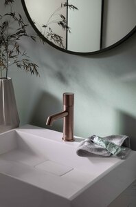 Ex-Display JTP 61008BRZ Evo Basin Mixer Brushed Bronze