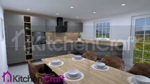 German Kitchen by Hacker - Top Soft in Graphite - Not Ex-Display
