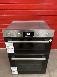 Bosch Integrated Double Oven Ex-Display Model Aeg Bse782220M