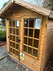 6x6 Budget Georgian Summerhouse (Ex-Display)