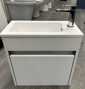 Ex-Display Cloakroom Vanity Unit with Basin, Tap and Waste