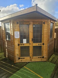 7x7 Corner Belvoir Summerhouse (Ex-Display)