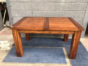Kember Acacia Solid Wood Extending Dining Table, 4-8 Seater, Ex-Display