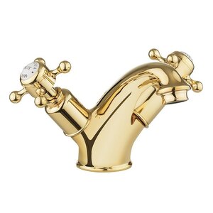 Ex-Display Crosswater BL110DNQ Basin Mixer Unlacquered Brass