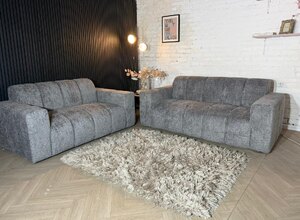 Brand New Ex-Display Oak Furnitureland 3 + 2 Seater Sofa Set