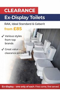 Roca Wall Hung Toilet - Ex-Display
