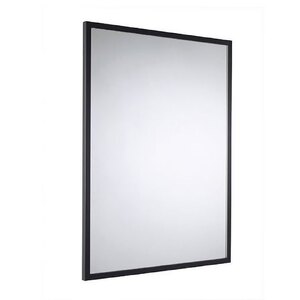 Bathstore Noir Rectangular Mirror 800 x 600mm Black - Ex-Display Boxed