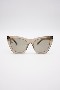 Yves Saint Laurent Kate Brown Transparent Women's Sunglasses - Ex-Display