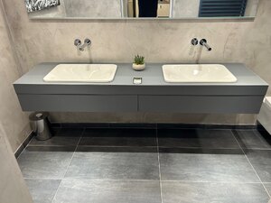 Keuco Edition 400 Planning 2100mm Double Basin Unit (Ex-Display)