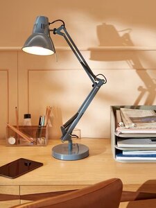Ex-Display Boxed John Lewis Elliott Desk Lamp, Gloss Grey