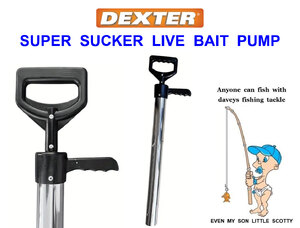 Ex-Display Super Sucker Live Bait Pump – Sea Fishing Stainless Steel
