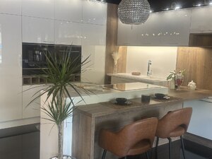 New Babef White U-Shape Kitchen Unit with Soft Close Hinges