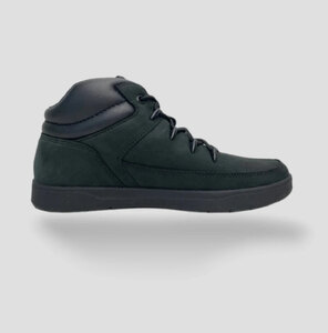 Timberland Davis Square Mid Hiker Black Nubuck Shoes (UK 4-5.5) Ex-Display