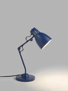 John Lewis ANYDAY Tony Desk Lamp, Navy Blue (Ex-Display, Boxed)