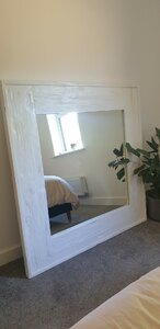 Timothy Oulton Ex-Display Mirror - Reclaimed Wood Frame - 135cm