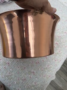Hurlingham Baths Copper And Nickel Tub Basin Ex-Display